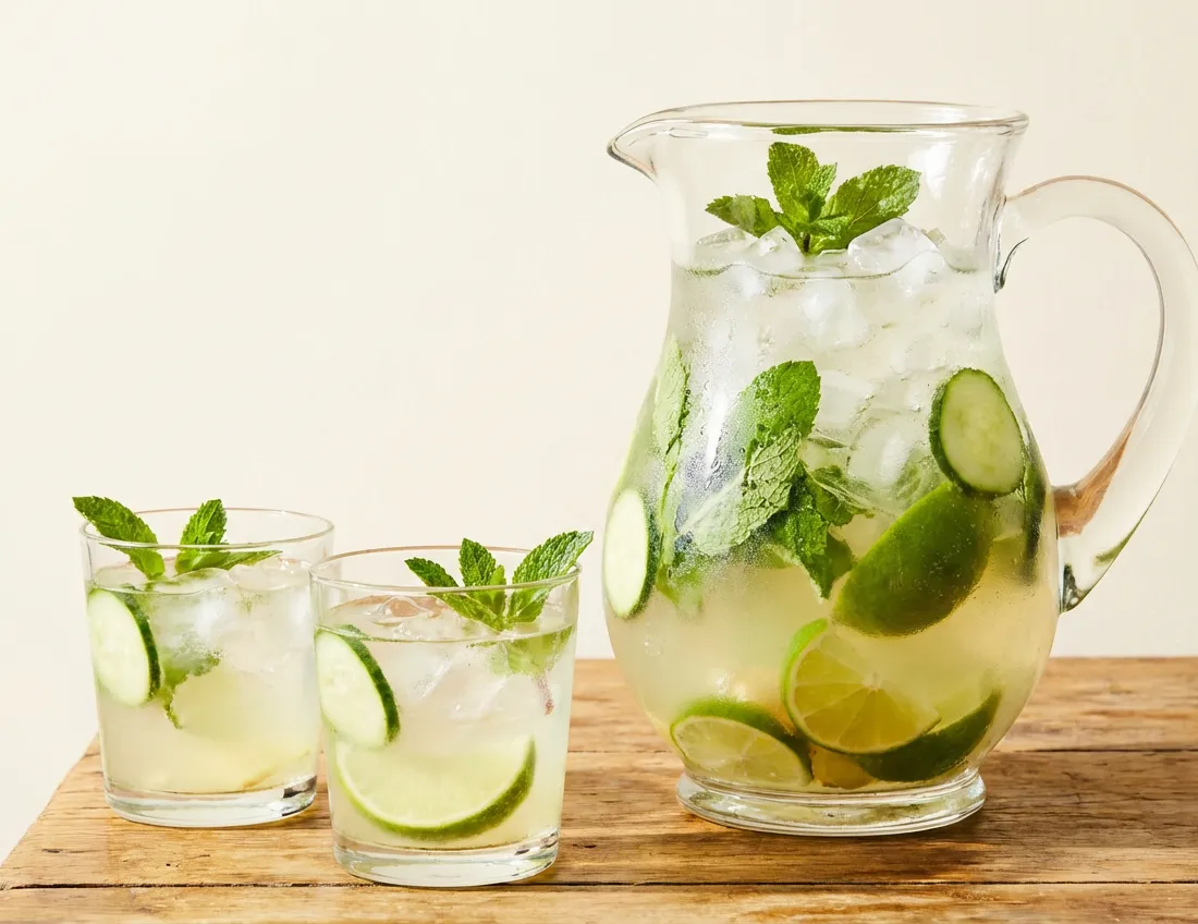 Ginger–Lime Cooler (Pitcher)
