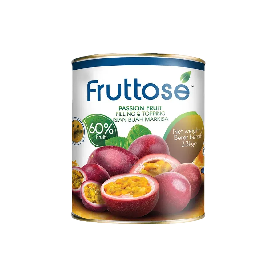 Passion Fruit Filling & Topping